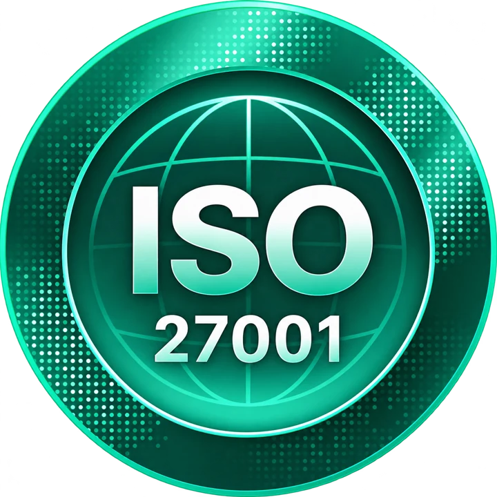 ISO 27001 certified